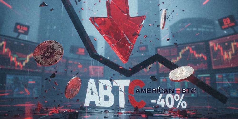 VOLATILITY WARNING: Trump-Linked American Bitcoin Corp Stock Tumbles Nearly 40% Amid ‘Crypto Winter’ 🚨
